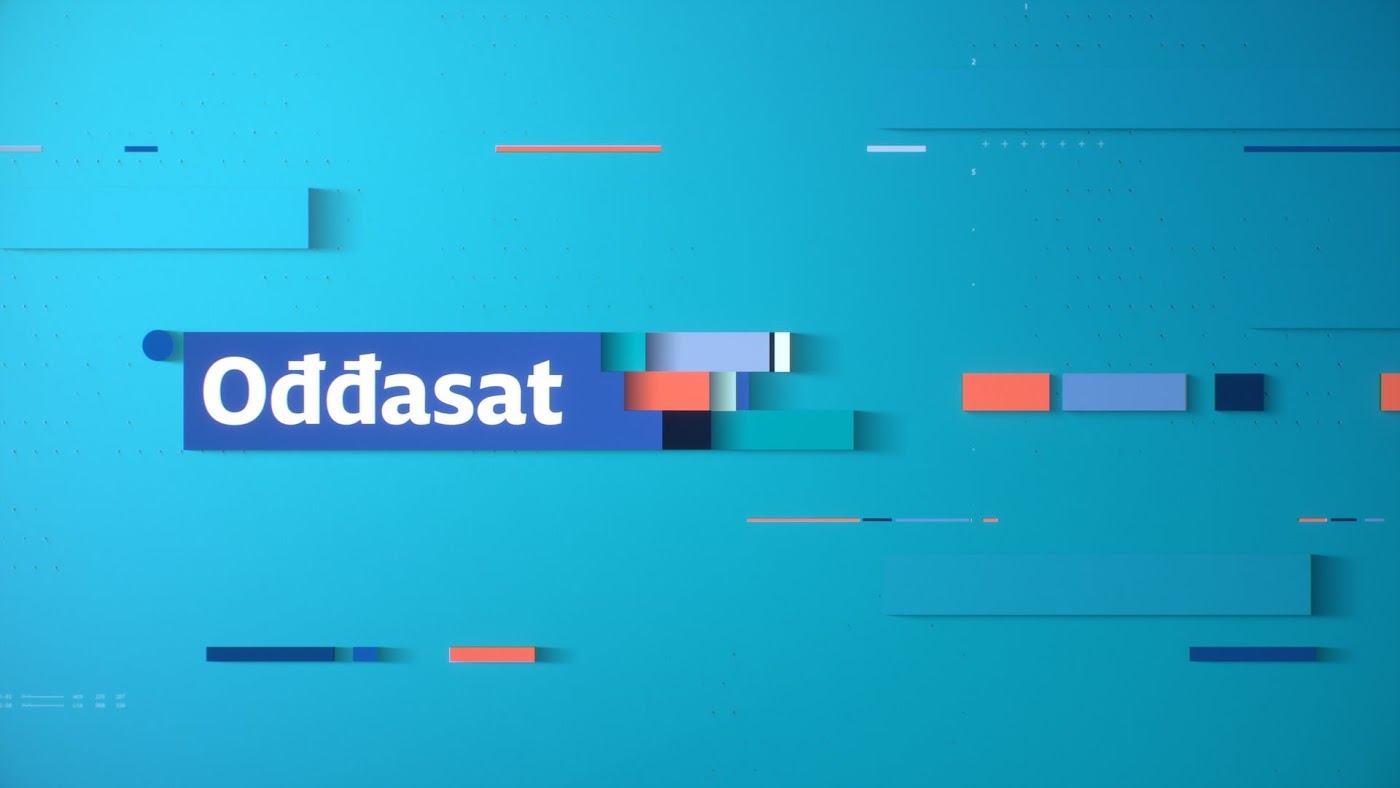 Skjermbilde fra NRK Ođđasat sitt innslag om tørrfisk og sjøsamiske tradisjoner
